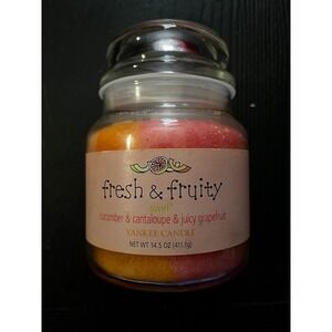 Rare Yankee Candle - Fresh & Fruity Swirl candle